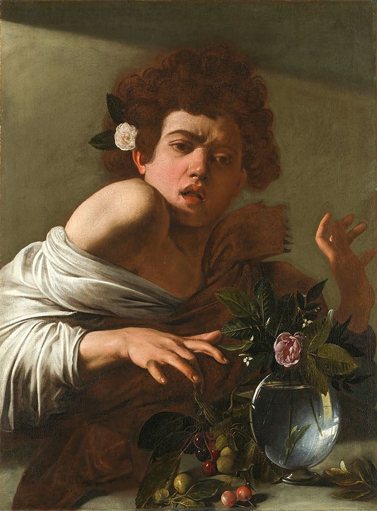 Boy Bitten by a Lizard — Caravaggio