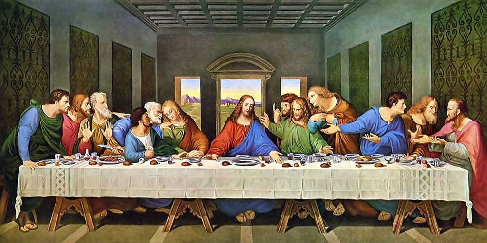 The Last Supper Original — da Vinci, Leonardo