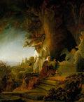 Christ and St Mary Magdalen at the Tomb 1638 — Rembrandt
