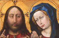 Christ and the Virgin — Campin, Robert