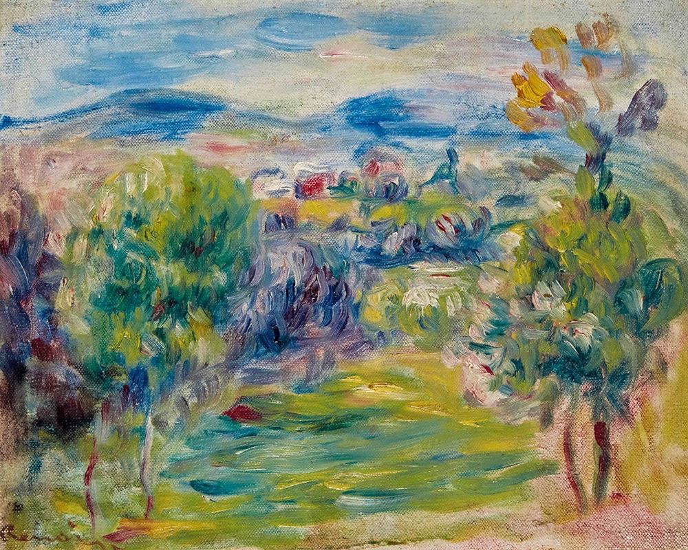 Renoirs house at Cagnes-sur-Mer — Renoir, Pierre-Auguste