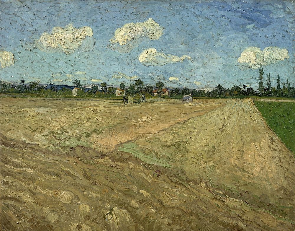 Ploughed fields — van Gogh, Vincent