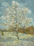 The pink peach tree — van Gogh, Vincent