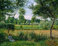 Morning Sunlight Effect, Eragny — Pissarro, Camille