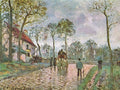 Louveciennes stagecoach — Pissarro, Camille
