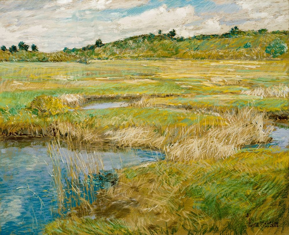 The Concord Meadow — Hassam, Childe