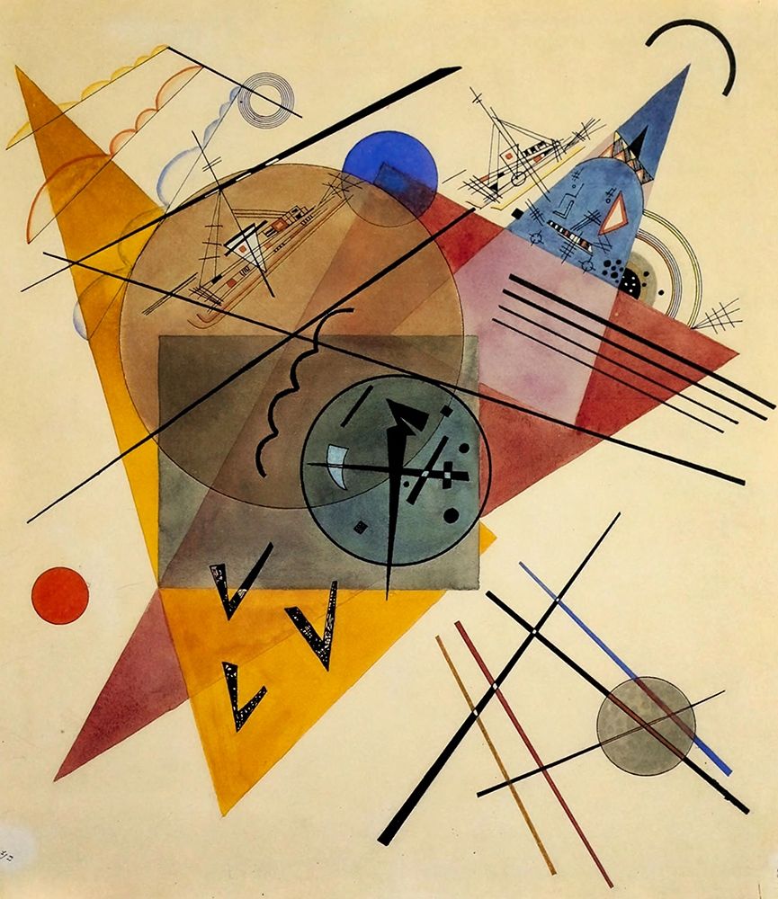 Dreamy 1923 — Kandinsky, Wassily