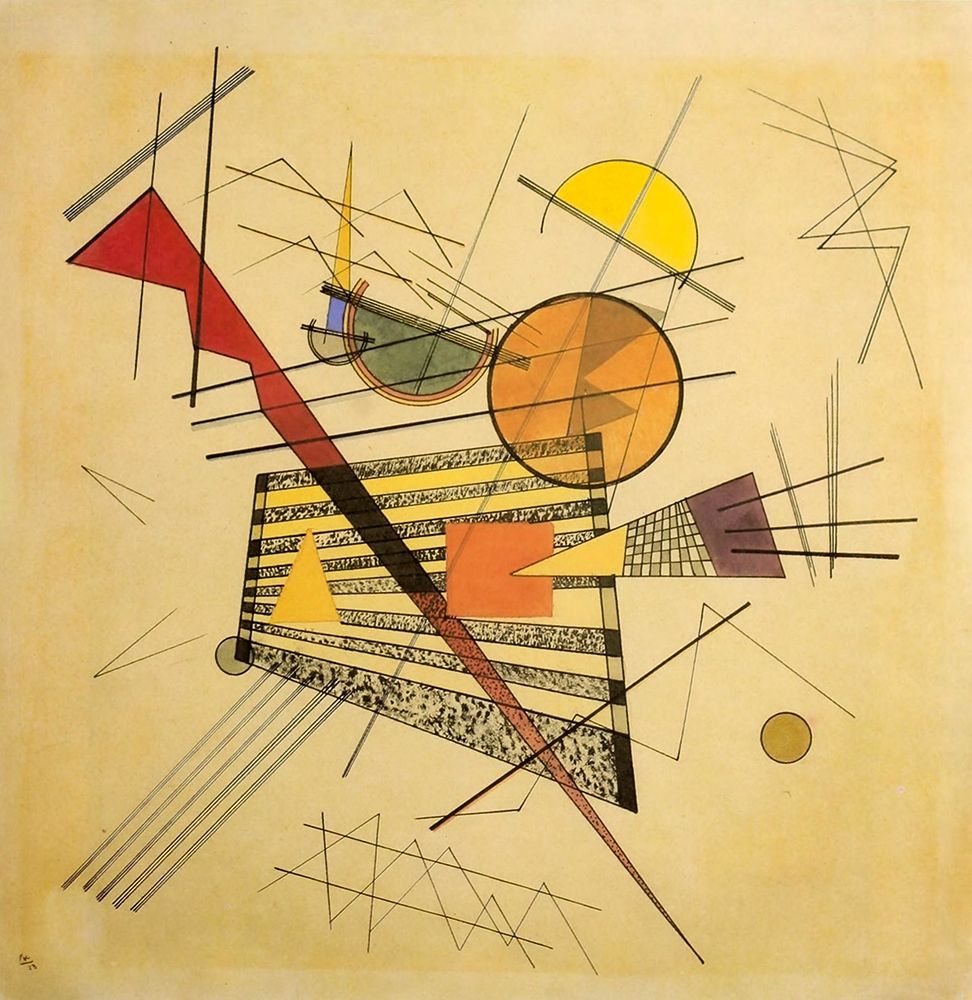 Free relationship 1923 — Kandinsky, Wassily