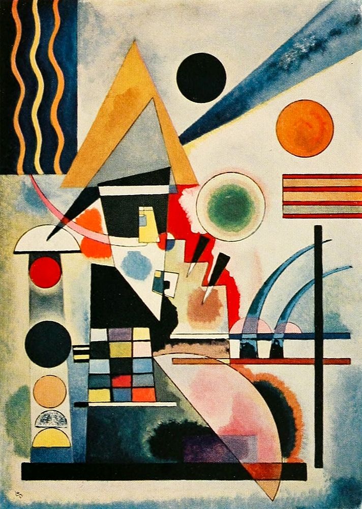 Swinging-no.291 1925 — Kandinsky, Wassily