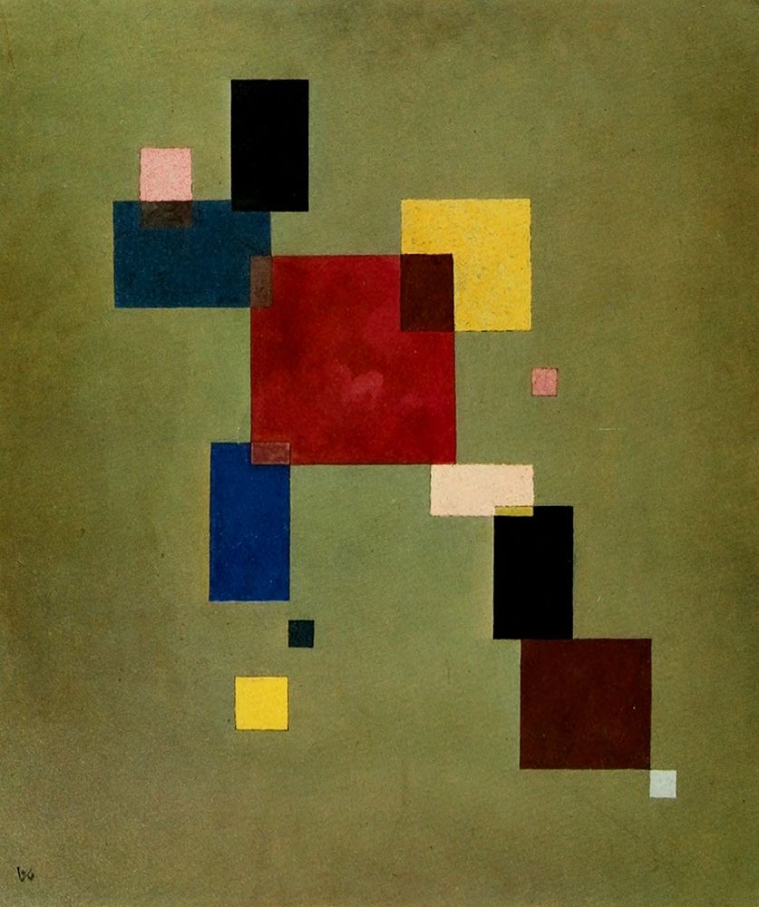 Thirteen Rectangles 1930 — Kandinsky, Wassily