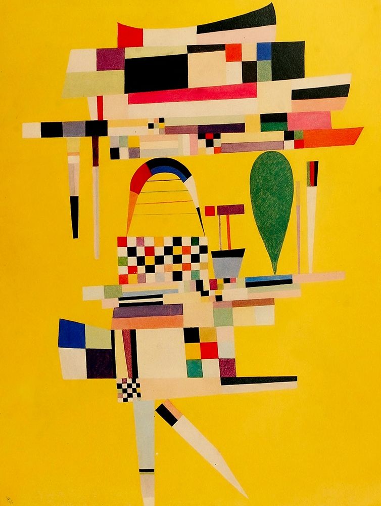 Yellow Canvas 1938 — Kandinsky, Wassily