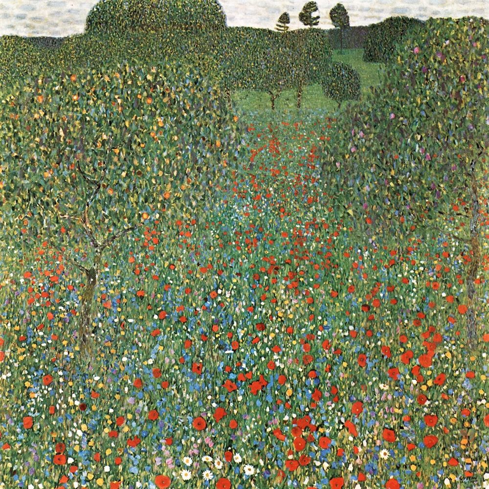 Mohnfeld — Klimt, Gustav