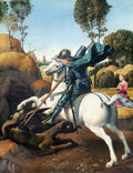 Saint George and the Dragon — Raphael