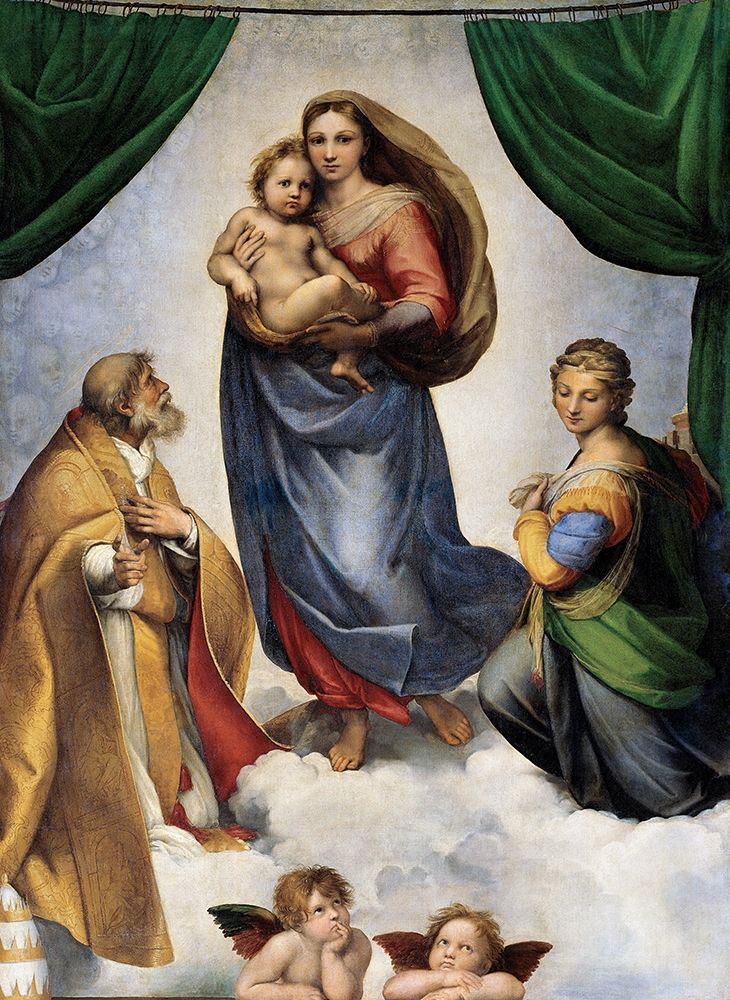 The Sistine Madonna — Raphael