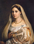 Woman with a veil — Raphael