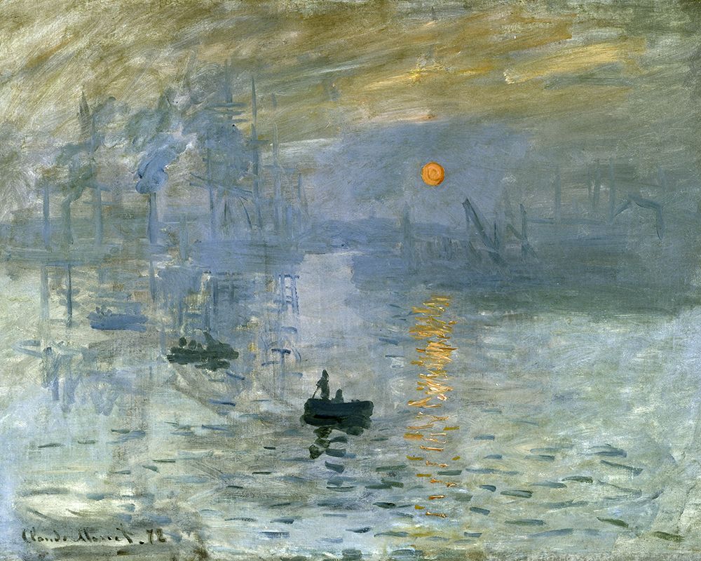 Impression-Sunrise 1872 — Monet, Claude
