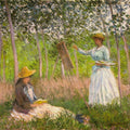 In the woods at Giverny 1887 — Monet, Claude
