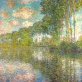 Poplars on the Epte 1891 — Monet, Claude