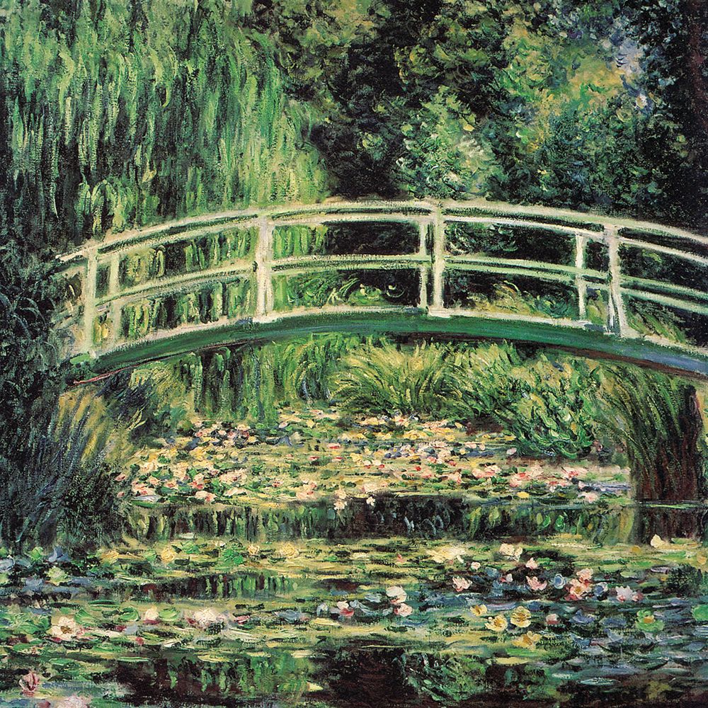 Water-lily pond-harmony in green 1899 — Monet, Claude