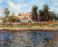 The Bank of the Seine 1880 — Monet, Claude