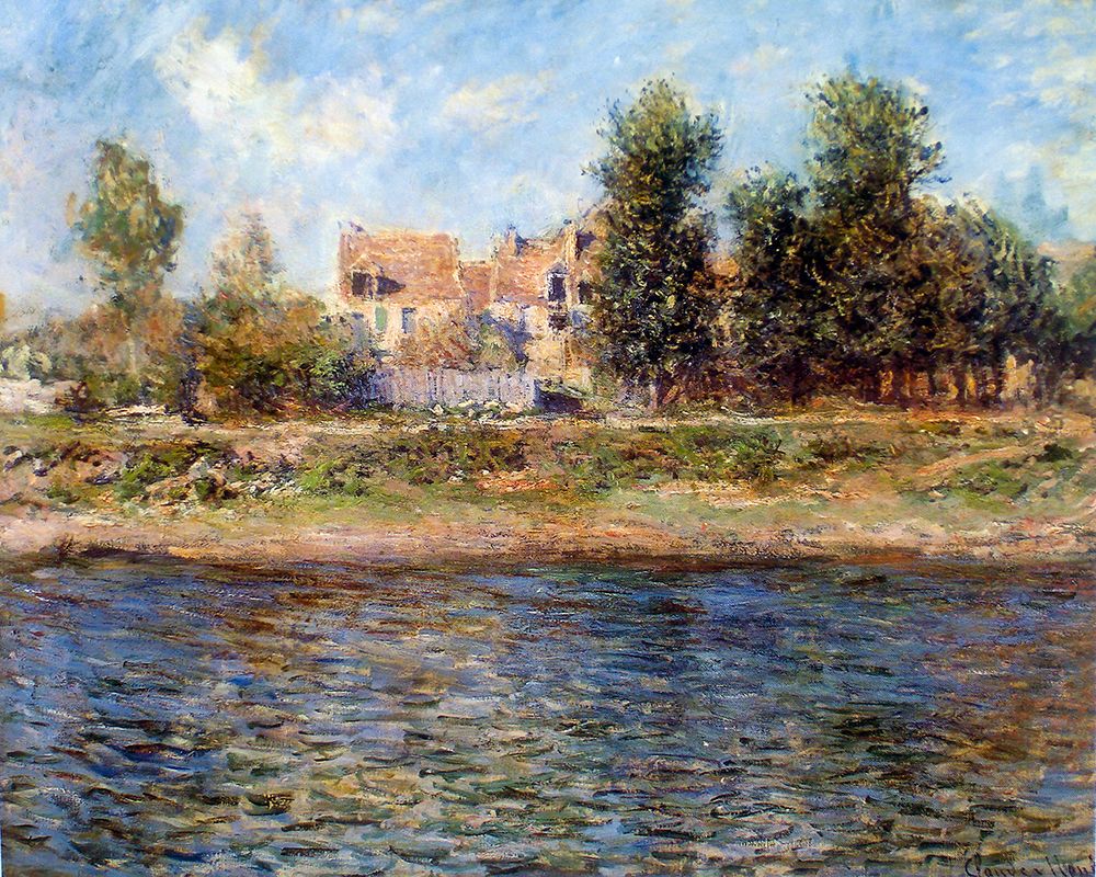 The Bank of the Seine 1880 — Monet, Claude