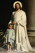 Christ and Child 1879 — Bloch, Carl