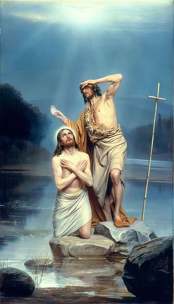 The Baptism of Christ — Bloch, Carl