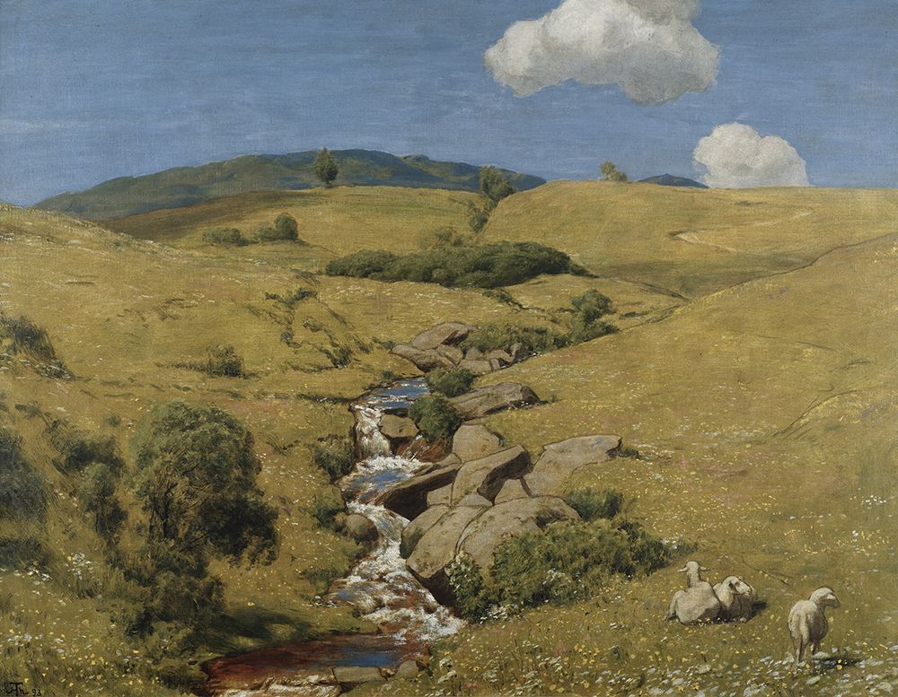 View from the Black Forest 1893 — Thoma, Hans
