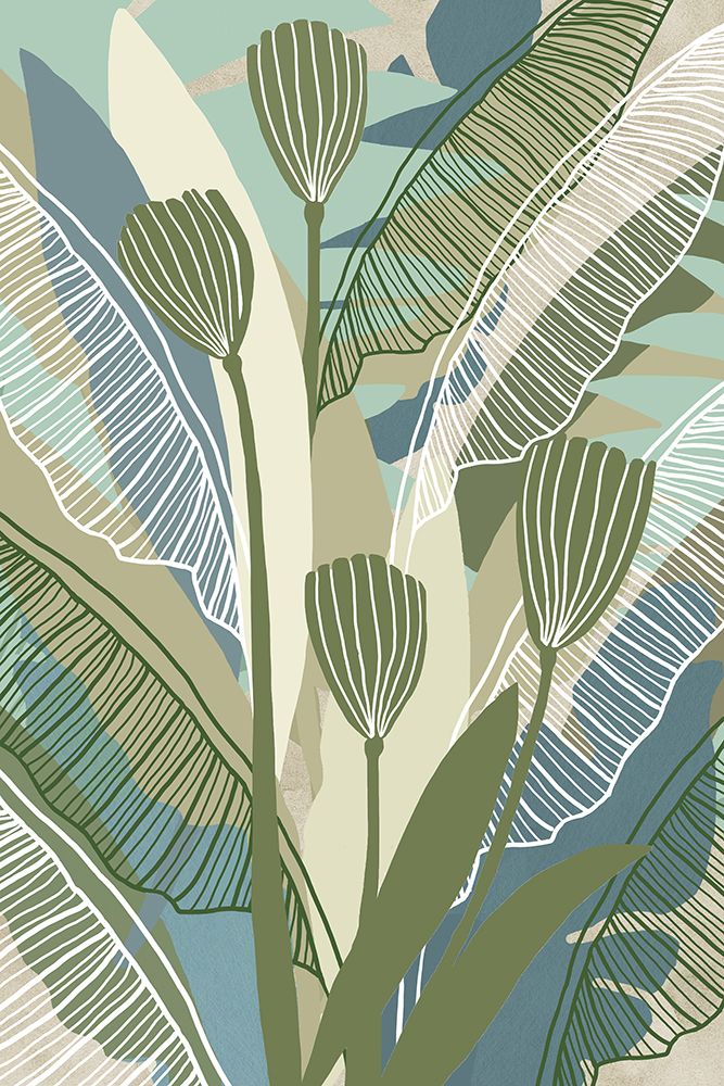 Tropical Botanical III — Kouta, Flora