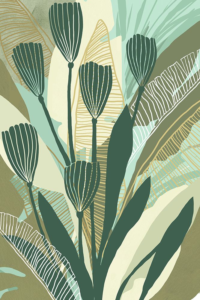 Tropical Botanical IV — Kouta, Flora