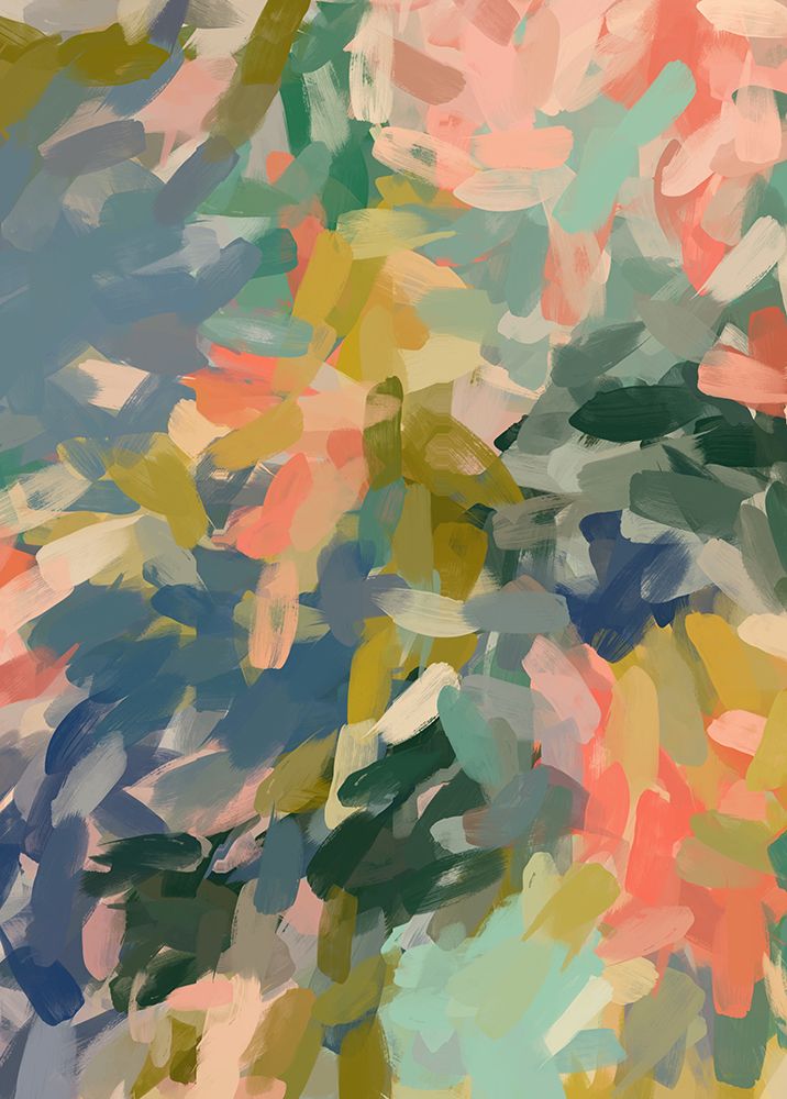 Color Burst Abstraction I — Orlov, Irena