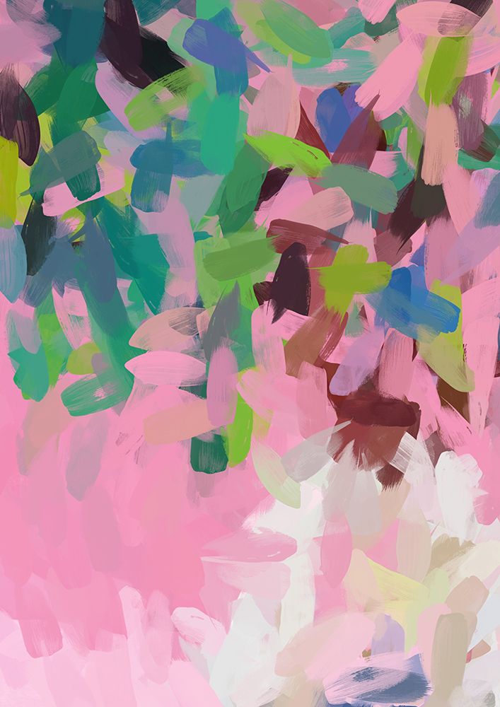 Color Burst Abstraction IV — Orlov, Irena