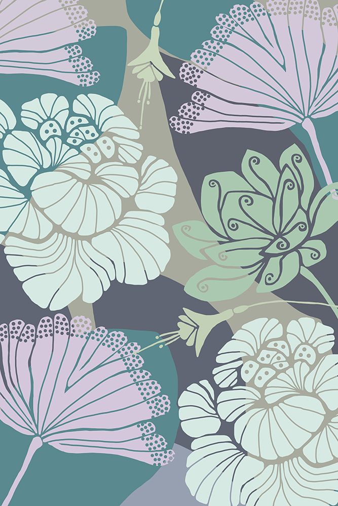 Art Deco Flowers II — Kouta, Flora