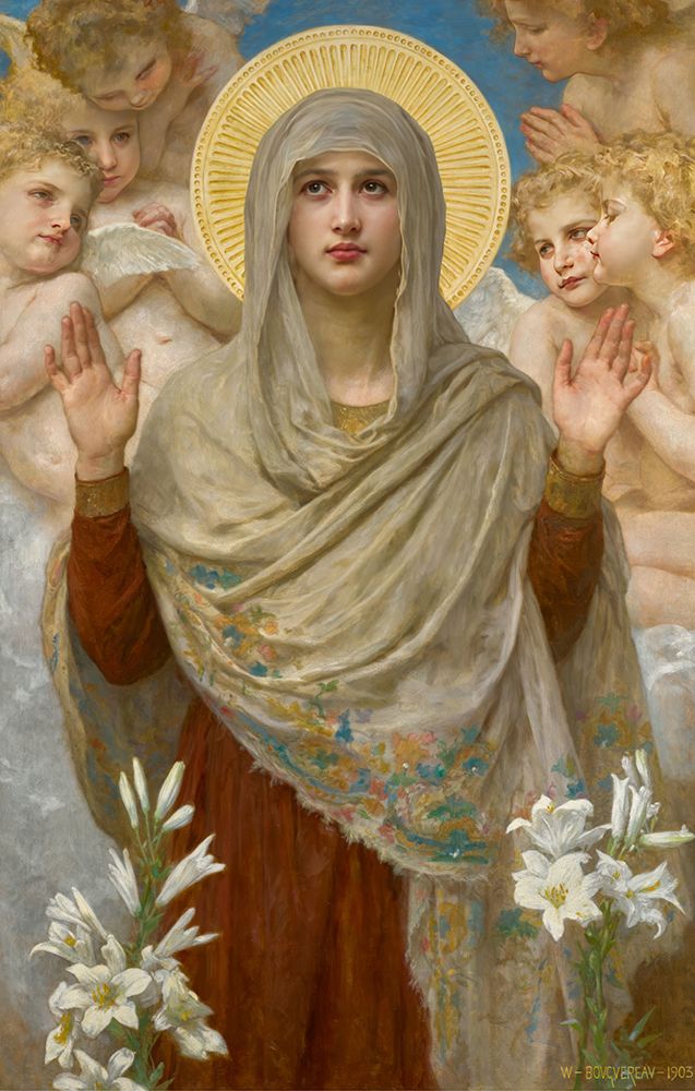 Pray for Us 1903 — Bouguereau, William-Adolphe