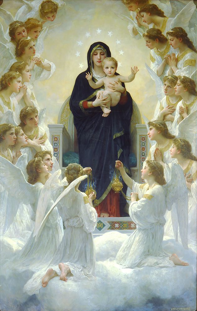 The Virgin With Angels 1900 — Bouguereau, William-Adolphe