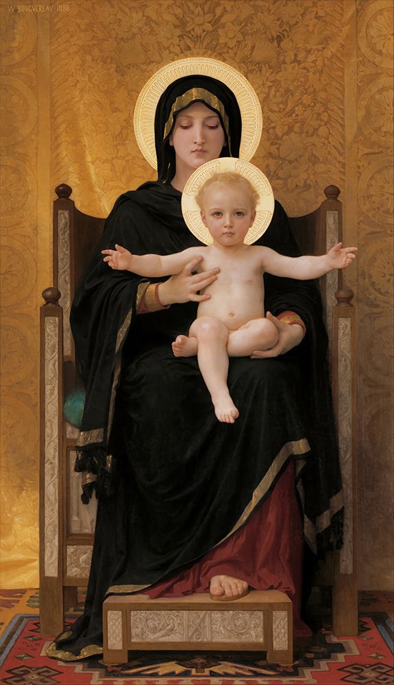 Virgin and Child 1888 — Bouguereau, William-Adolphe