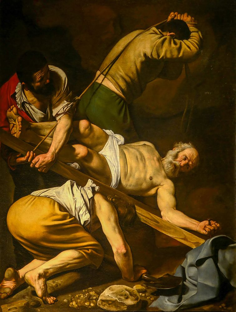 Crucifixion of St. Peter 1600 — Caravaggio