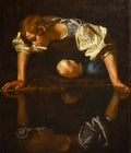 Narcissus ca 1597 — Caravaggio