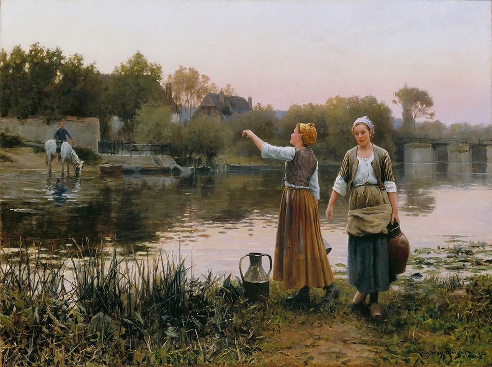 The Water Carriers 1892 — Knight, Daniel Ridgway