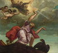 Saint John the Evangelist on Patmos ca 1553 — Titian
